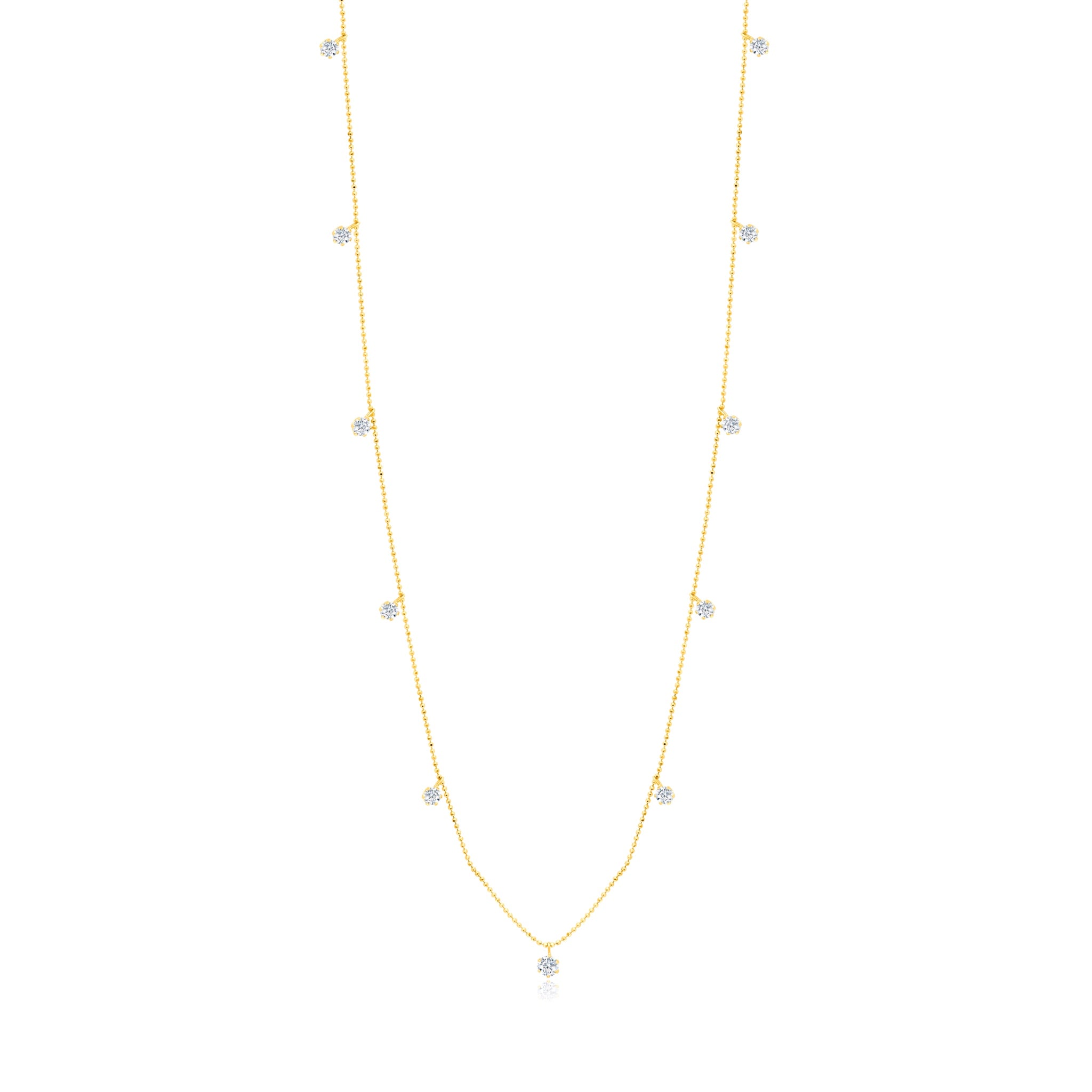 36&quot; 2.75ct Floating Diamond Necklace