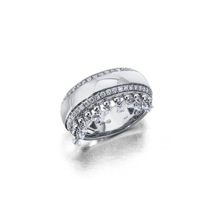 Floating Diamond Cigar Band