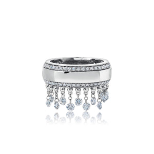 Floating Diamond Cigar Band
