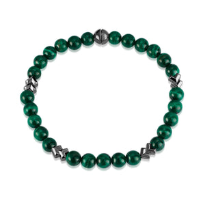 Malachite Chevron Bracelet