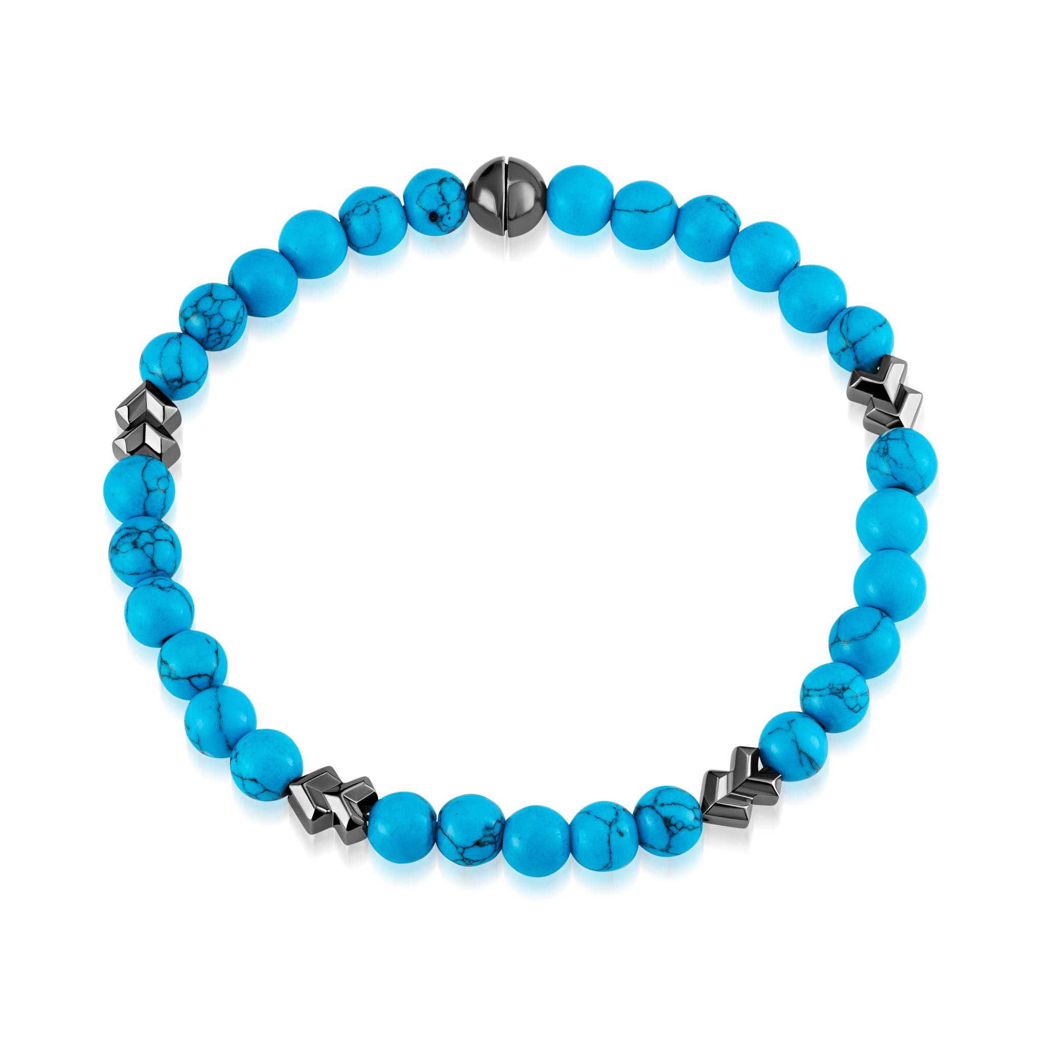 Turquoise Chevron Bracelet