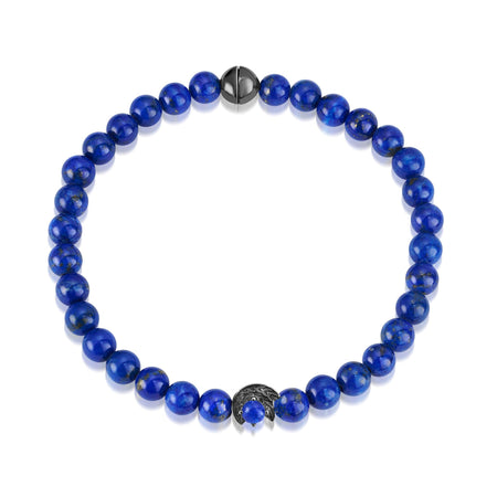 Beach Sapphire Aquamarine Platinum Bracelet