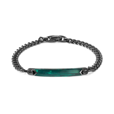 Beach Sapphire Aquamarine Platinum Bracelet