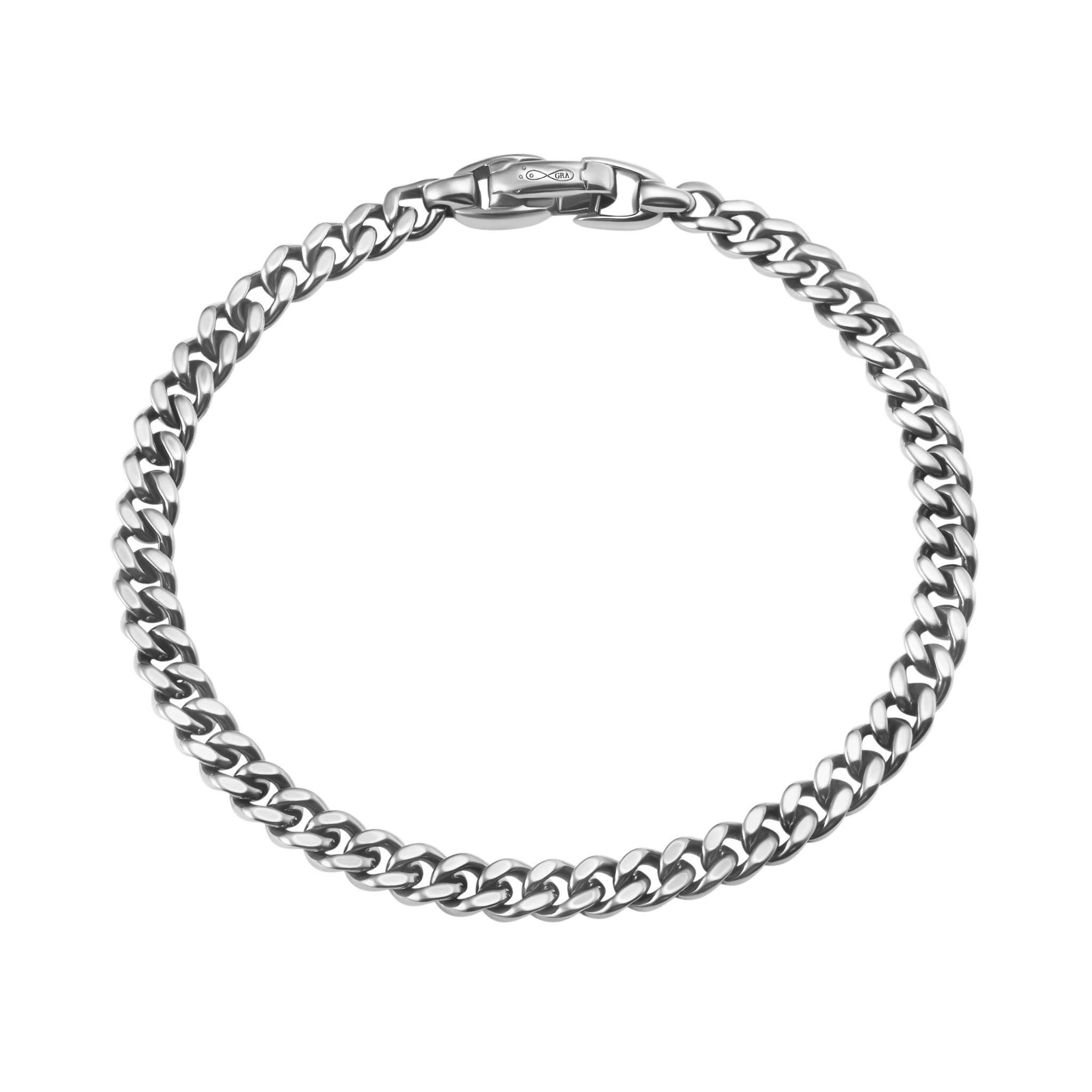 Links 5mm Bracelet in Silver