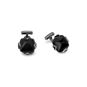 Black Onyx Montanha Cuff Links