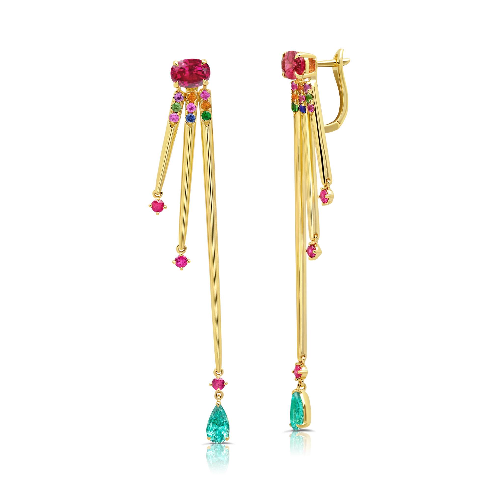 Graziela Gems - Graziela Tourmaline Earrings - 