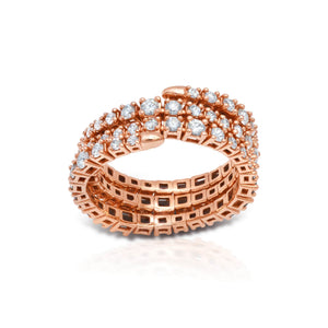 Swirl Coil Ring