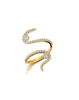 Diamond Swirl Ring