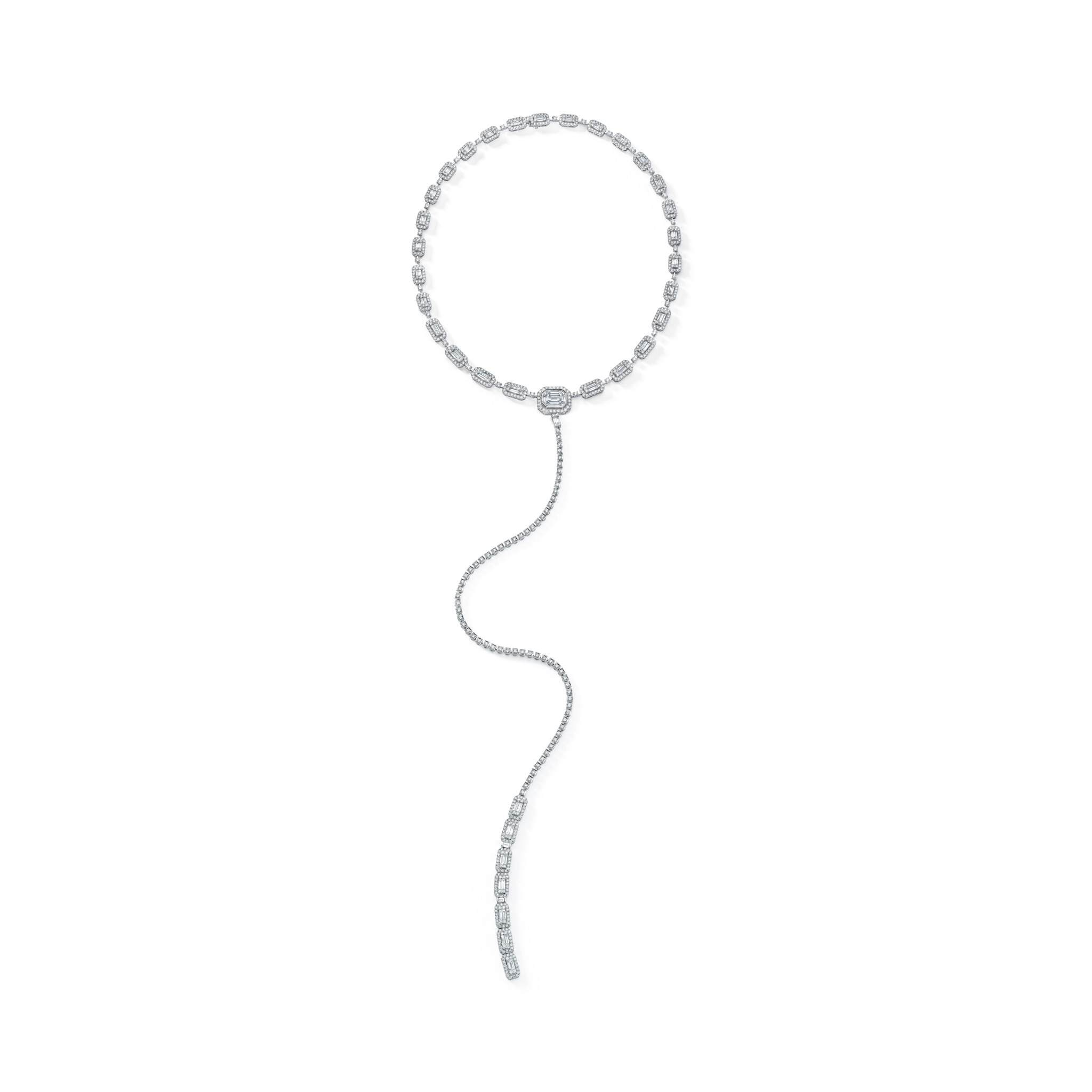 Graziela Gems - Necklace - Diamond Ascension Illusion Dream 2 in 1 Necklace - 