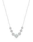 Graziela Gems - Necklace - Diamond Cascade Necklace - White