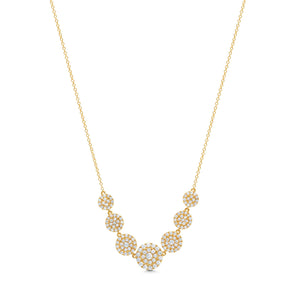 Graziela Gems - Necklace - Diamond Cascade Necklace - Yellow