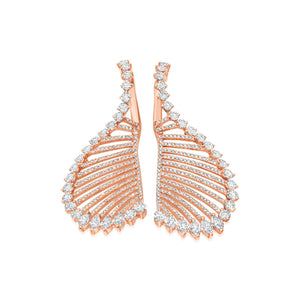 Graziela Gems - Navete Diamond & Gold Earrings - 