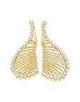 Graziela Gems - Navete Diamond & Gold Earrings - 