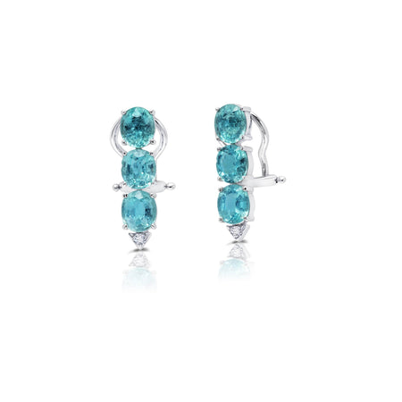 Beach Sapphire Aquamarine Platinum Bracelet
