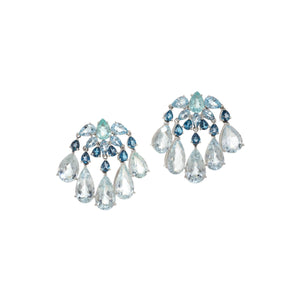 Graziela Gems - Something Blue Earrings - 