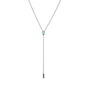 Graziela Gems - Necklace - Something Blue Y - Necklace - 