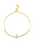 Graziela Gems - Diamond Starburst Bolo Bracelet - Yellow Gold