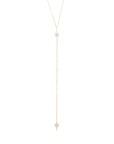 Graziela Gems - Necklace - Diamond Starburst Y-Necklace - Yellow Gold