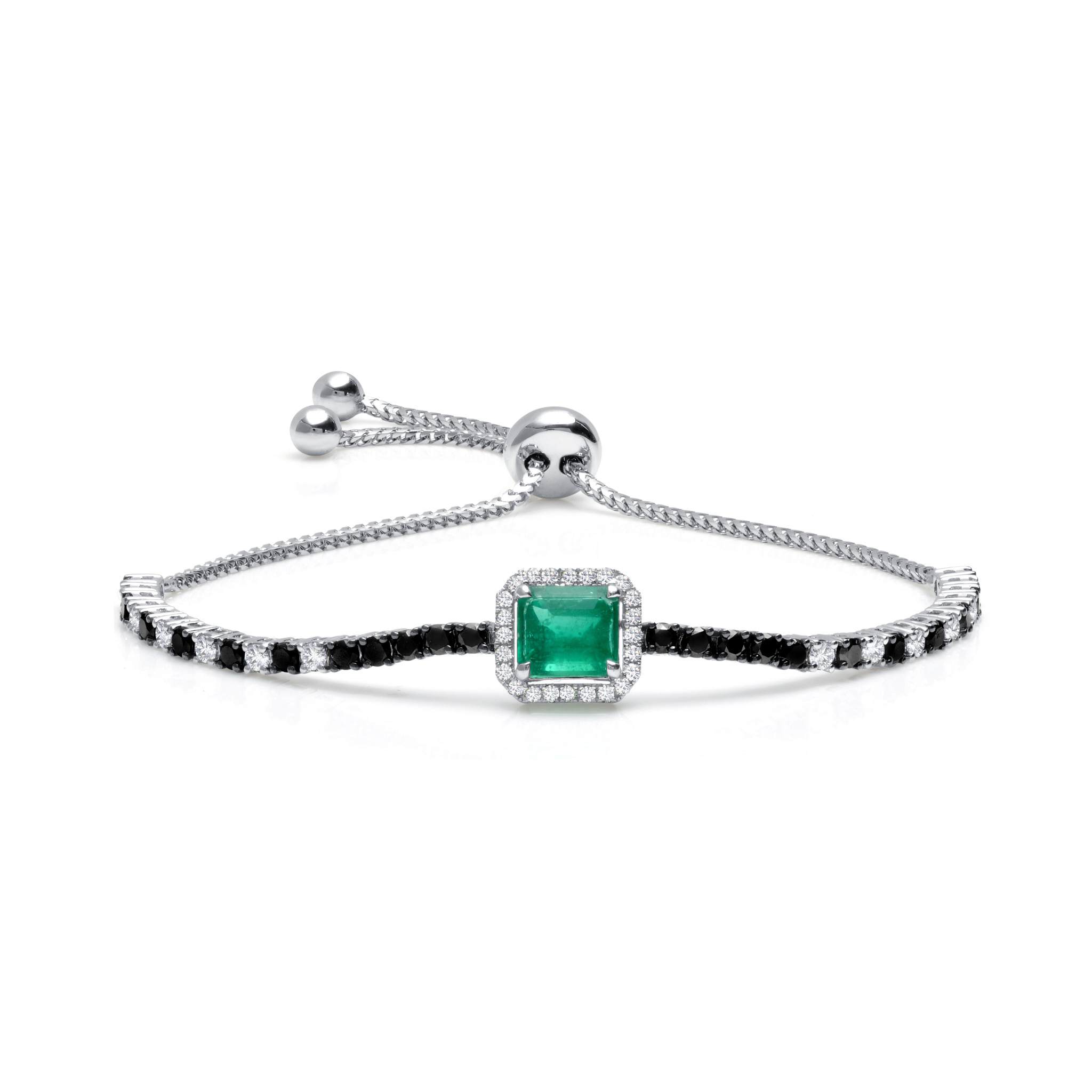Graziela Gems - Emerald Bolo Bracelet - 