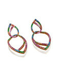 Graziela Gems - Rainbow Titanium Earrings - 