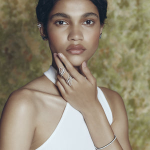Graziela Gems - Diamond Cage Cartilage Cuff - 